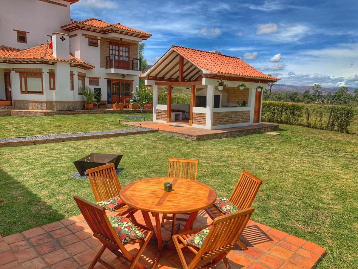 Casa De Las Flores Villa de Leyva Extérieur photo