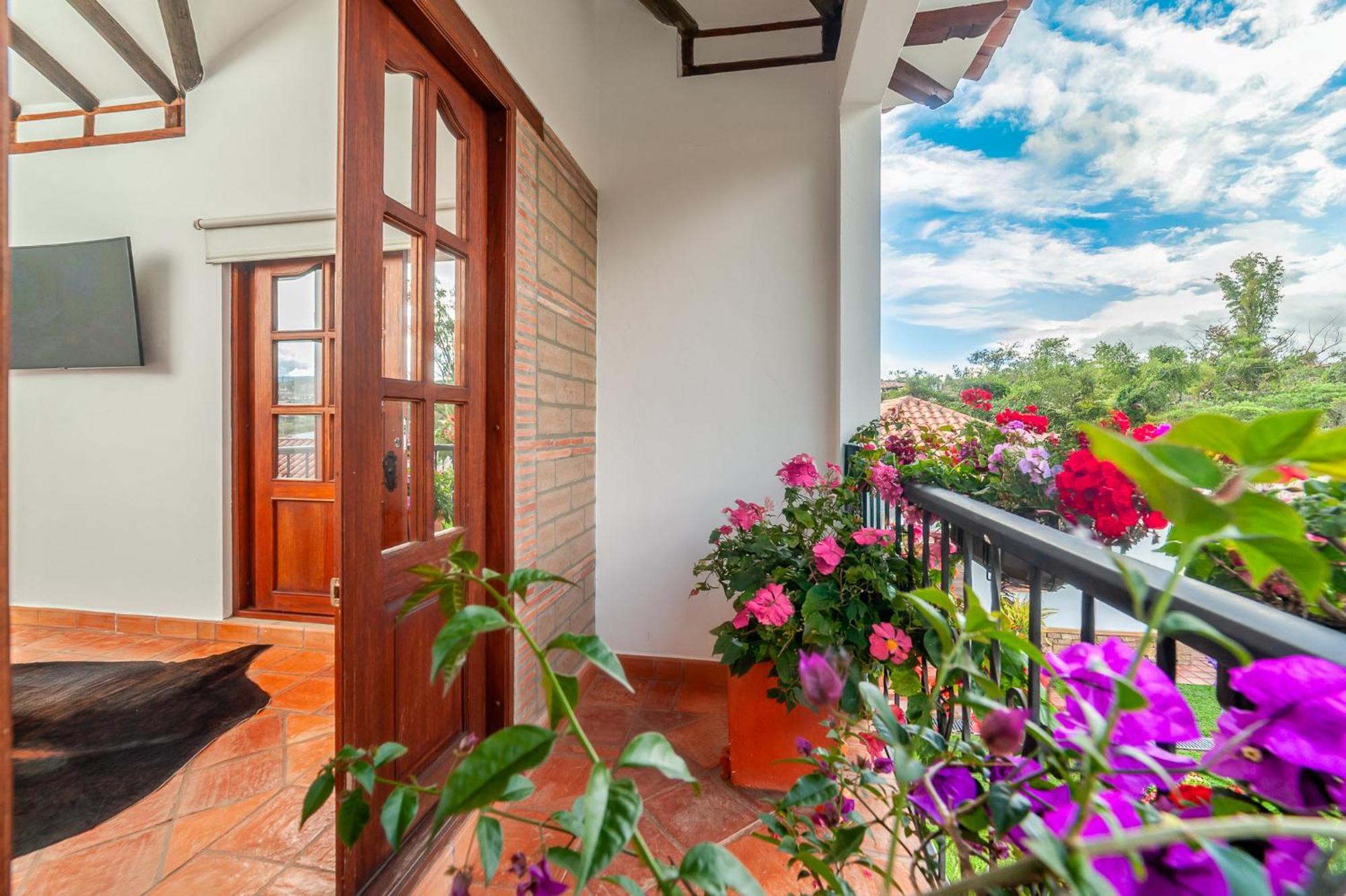 Casa De Las Flores Villa de Leyva Extérieur photo